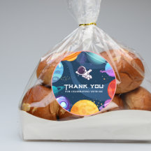 Space Adventure:Blue Astronaut Kids Birthday Party