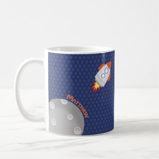 Space Adventure Coffee Mug (Left)