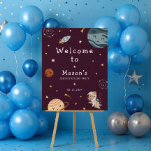 Space Adventure Playful Kids Birthday Party