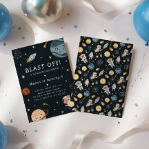Space Adventure Playful Kids Birthday Party