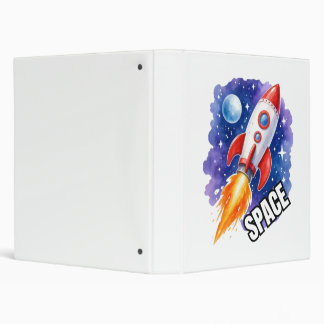Space Adventure Poster | Adventure Awaits Among 3 Ring Binder