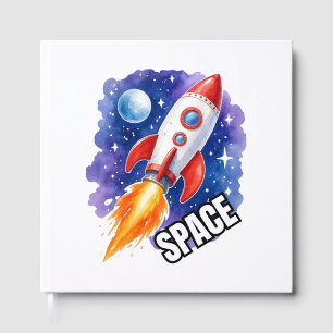 Space Adventure Poster Adventure Awaits Among Guest Book