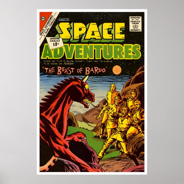 Space Adventures #47 (1962) Poster (Front)
