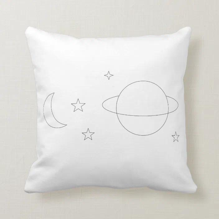 16x16 Multicolor Natural Aesthetics Design Planet Outer Space Blue Astronaut Earth Day No Plan B Throw Pillow 