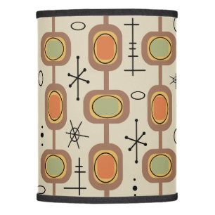 Space Age Geometric Art Multicolored Lamp Shade