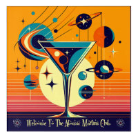 Space Age Welcome To The Atomic Martini Club