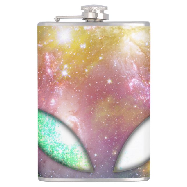 Space Alien Flask (Front)