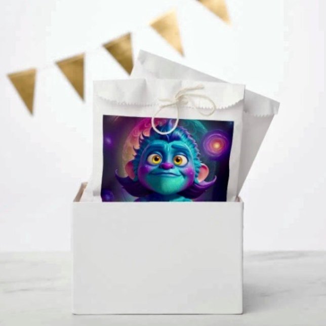 Space Alien & Friend  Favor Bag (Creator Uploaded)