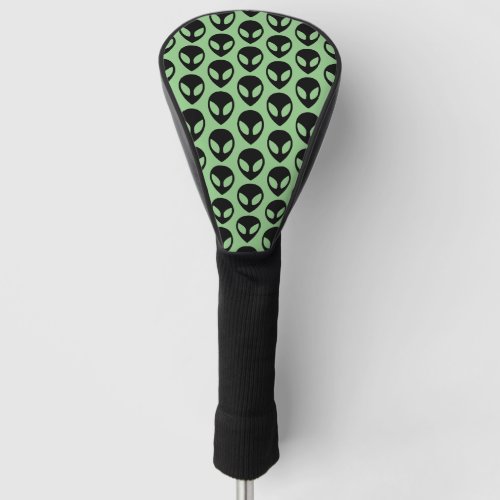 Space Alien Golf Head Cover