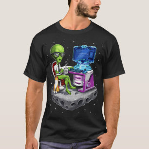 Space Alien Programmer T-Shirt