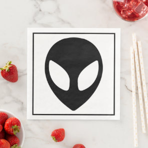Space Alien Science Fiction Extraterrestrial Paper Dinner Napkins