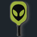 Space Alien Science Fiction Extraterrestrial Pickleball Paddle<br><div class="desc">This space alien pickleball paddle features an extraterrestrial head. It's a great pickleball paddle for someone who likes space aliens,  ufos,  flying saucers,  extraterrestrial life or ufology! It also makes a gift for a ufologist or someone who is interested in ufology or science fiction.</div>