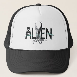 Space Alien Text Hat