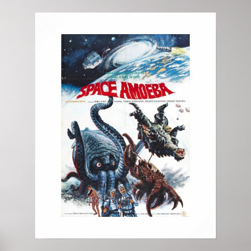 Space Amoeba Poster