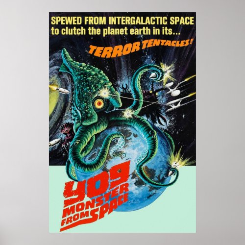 Space Amoeba Poster