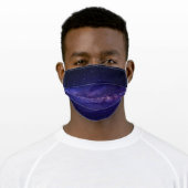 Space and Galaxy Adult Cloth Face Mask (Worn)
