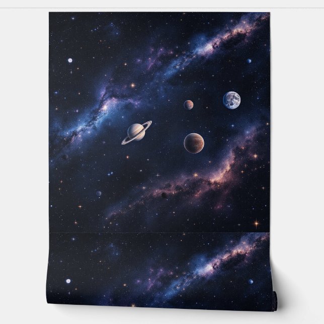 Space and Galaxy Expedition: Immersive 3D Cosmic  Wallpaper (Unrolling)