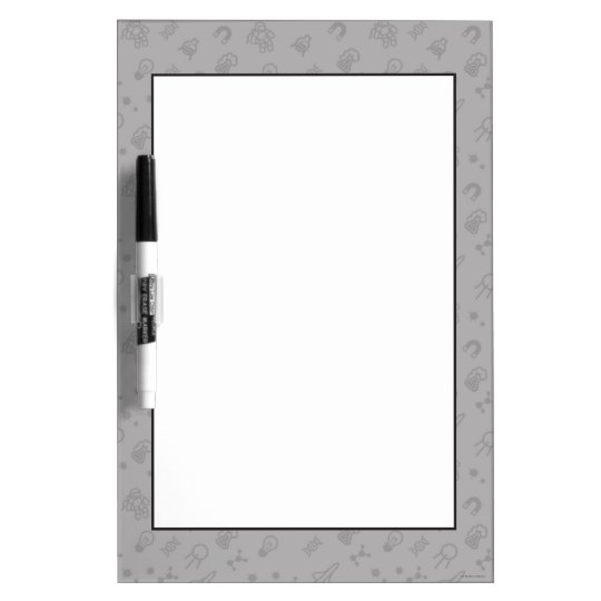Space And Science Doodles DryErase Board