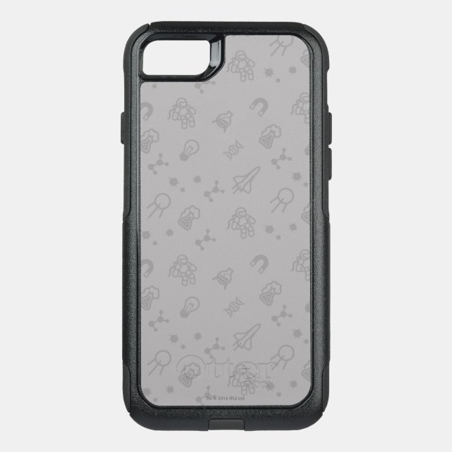 Space And Science Doodles Otterbox iPhone Case (Back)