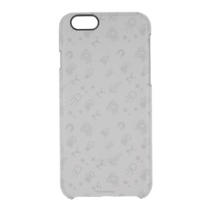 Space And Science Doodles Clear iPhone 6/6S Case