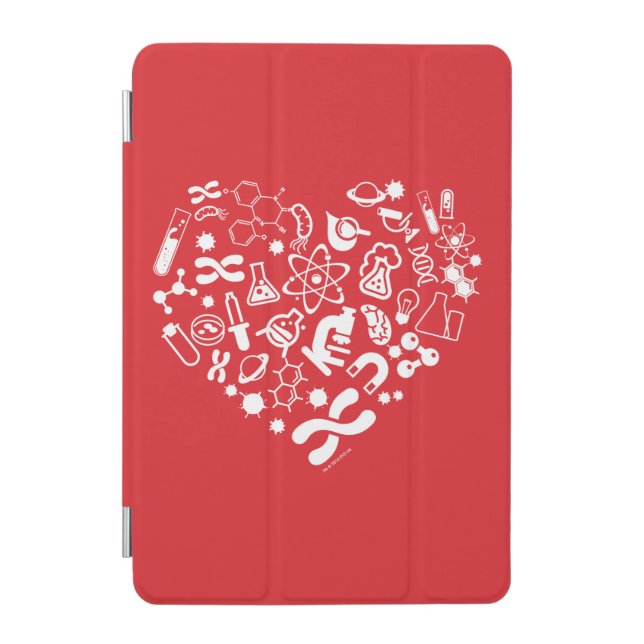 Space And Science Heart iPad Mini Cover (Front)