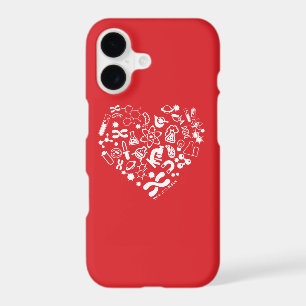 Space And Science Heart iPhone 17 Case
