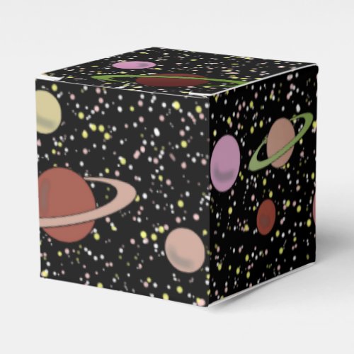 SPACE AND STARS by Jetpackcorps Favor Boxes
