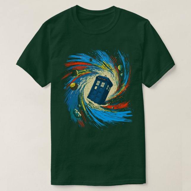 Space and time vortex T-Shirt (Design Front)