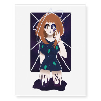 Space Angel Ochaco Temporary Tattoos