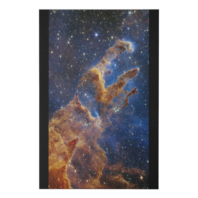 SPACE ART #45 "Pillars of Creation" Faux Canvas Print (Front)