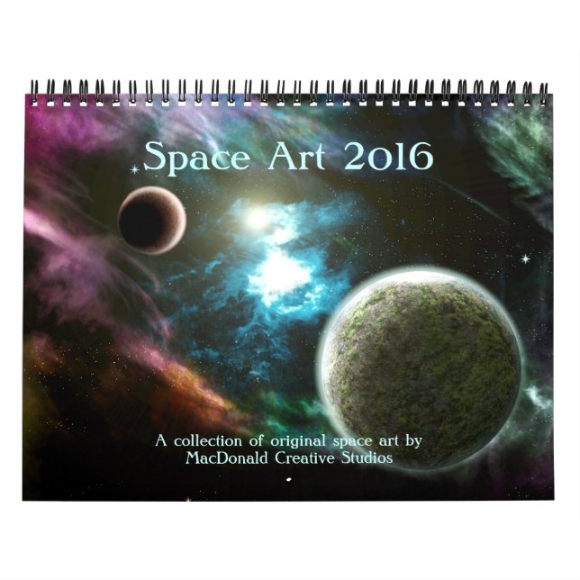 Space Art Calendar