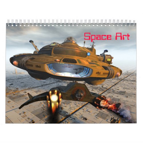 Space Art Calendar