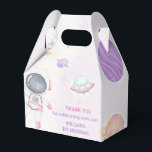 Space Astronaut Birthday Party Favor Box<br><div class="desc">Space Astronaut Birthday Party Favor Box</div>
