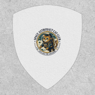 Space Astronaut Cat Cat Dad Gift Idea - Space Astr Patch