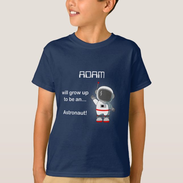 Space Astronaut Dark T-Shirt (Front)