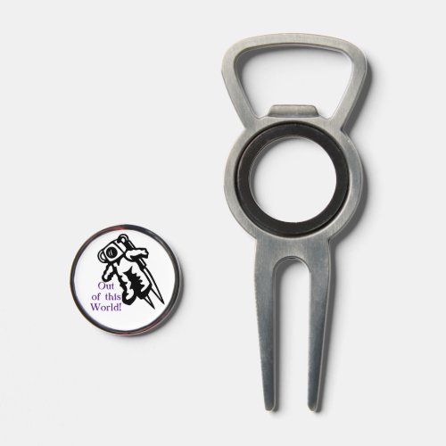 Space Astronaut Grade School Teacher A Plus Divot Tool