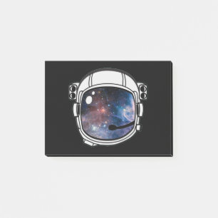 Space Astronaut Helmet Post-it Notes