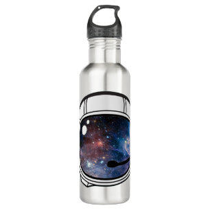 Space Astronaut Helmet Stainless Steel Water Bottle