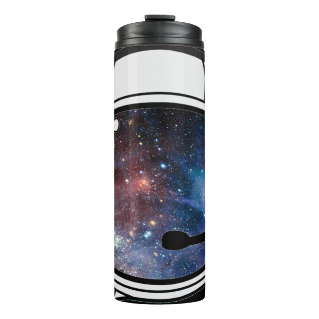 Space Astronaut Helmet Thermal Tumbler (Front)