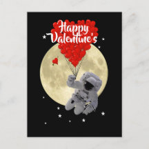Space astronaut kids Valentine's day