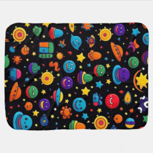 Space Baby Baby Blanket