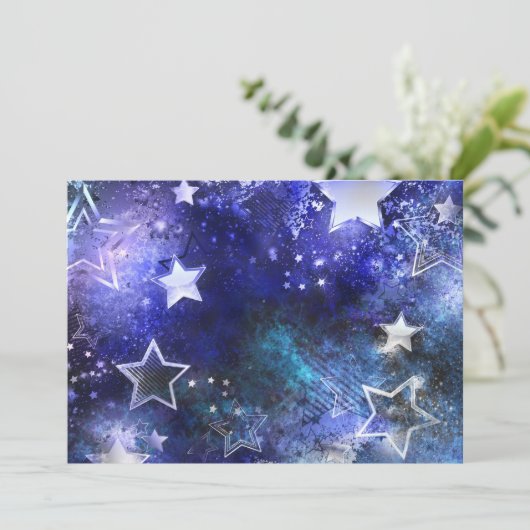 Space Background with Stars (Standing Front)