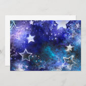 Space Background with Stars (Front/Back)