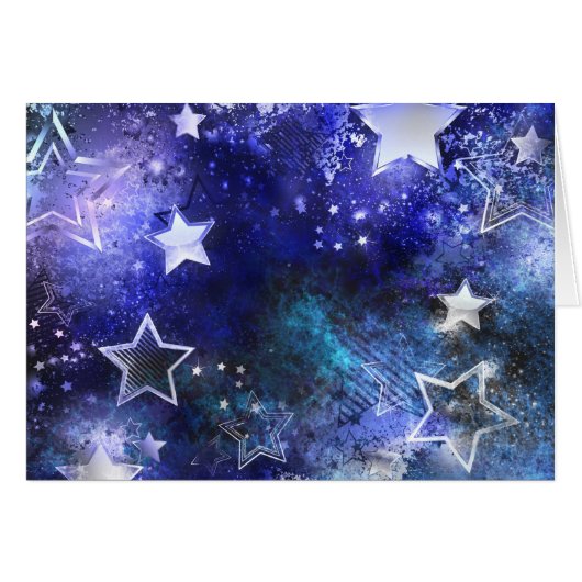 Space Background with Stars (Front Horizontal)