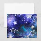 Space Background with Stars (Front/Back)