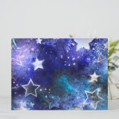 Space Background with Stars (Standing Front)