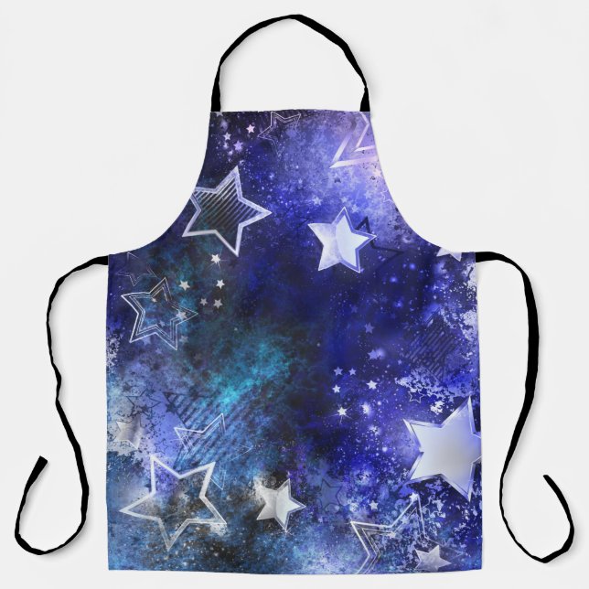 Space Background with Stars Apron (Front)