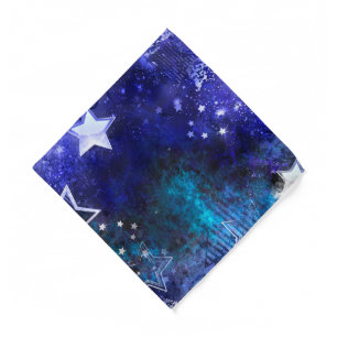 Space Background with Stars Bandana