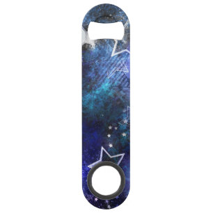 Space Background with Stars Bar Key