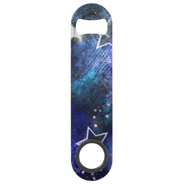 Space Background with Stars Bar Key (Front)